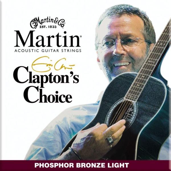 Struny Martin Clapton's Choice Phosphor bronze .012