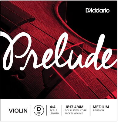 Struna skrzypcowa J813 Prelude 4/4 D D'Addario