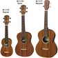 Ukulele sopranowe M-1175 mahoniowe Hora