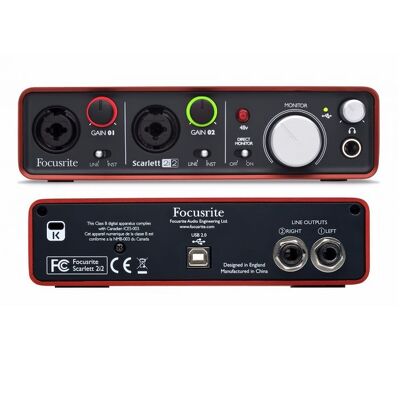 Interfejs audio Scarlett 2i2 3rd Gen Focusrite